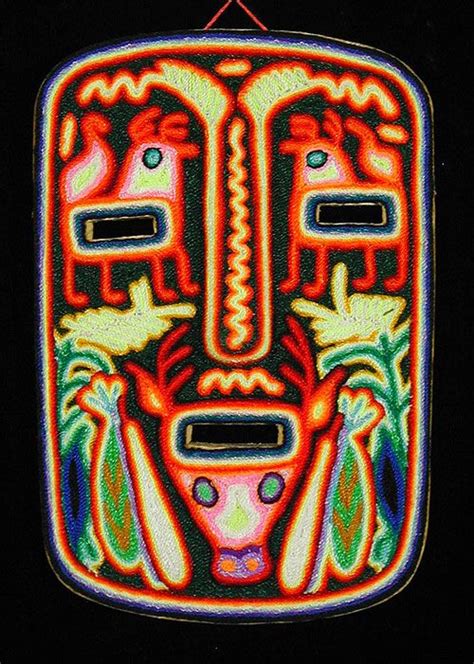17 Best Images About Huichol Indian Art San Pancho Riviera Nayarit Mexico On Pinterest