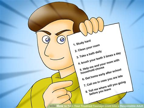 How to Turn Your Troubled Teenage Child Into a Responsible Adult