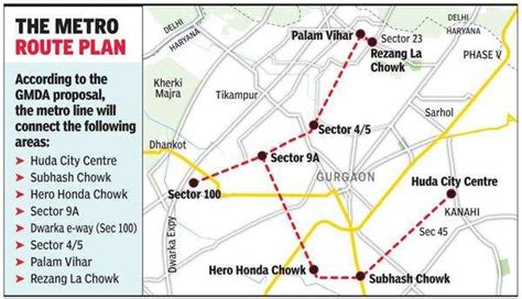Project Report Ready Metro Linking Dwarka Expressway Set To Get