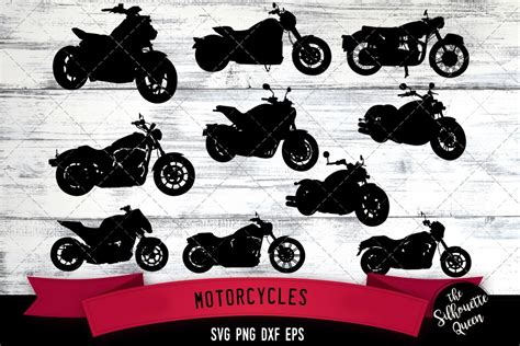 Motorcycle Svg File Motorbike Svg Cut File