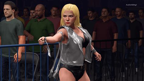 If Anybody Here Plays Any Wrestling Games I Made Tina Armstrong In Wwe