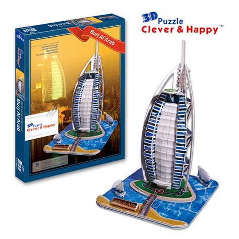 Buy New Cleverandhappy Land 3d Puzzle Model Burj Ai Arab