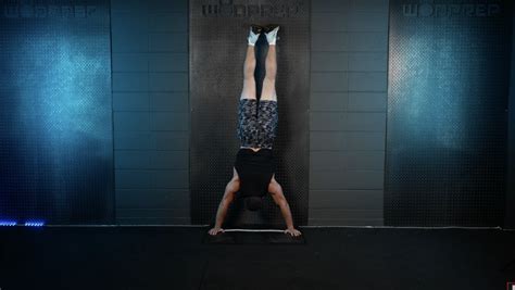 Introducing The Chest To Wall Handstand Push Up How To Wodprep