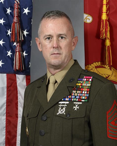 Sergeant Major William T Thurber Marine Corps Forces Central Command