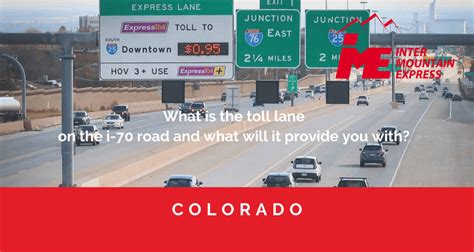 What Is The Toll Lane On The I Road And What Will It Provide You With