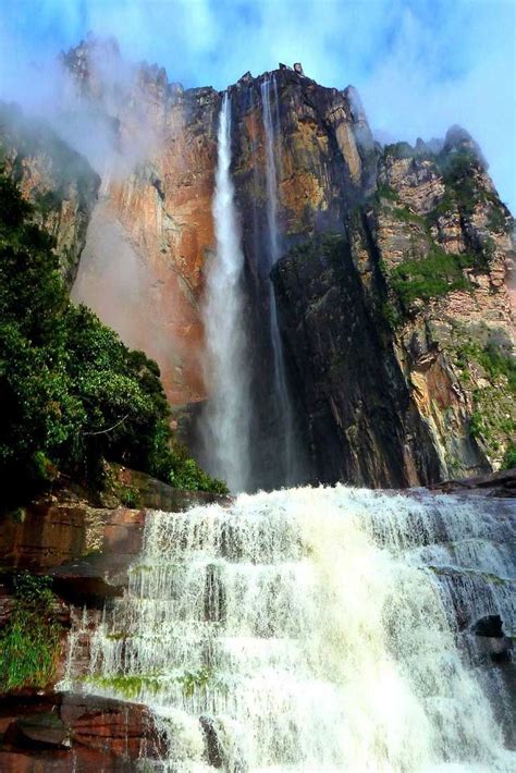 Angel Falls At Canaima National Park In Guayana Amazing Places On