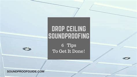 This could be sound transmitting through a common floor/ceiling assembly, from upstairs to down, or. How to Soundproof a Drop Ceiling Cheap - 6 Effective Ways ...