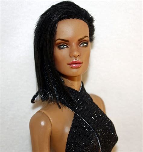 Rihanna Doll In Black Rihanna Fashion Dolls Black Barbie