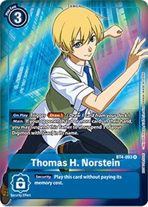 Thomas H Norstein Box Topper Great Legend Digimon Card Game