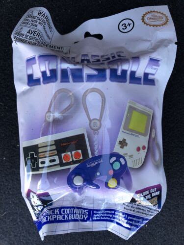 Nintendo Classic Consoles Controllers Backpack Buddies Bag Clip