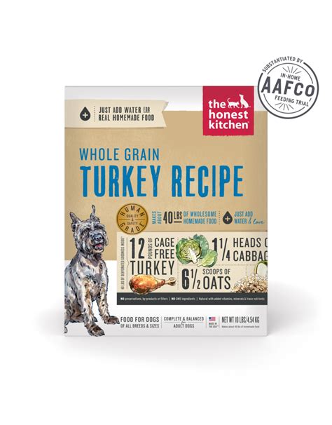 The Honest Kitchen Whole Grain Turkey Recipe Dehydrated Dog Food Noah