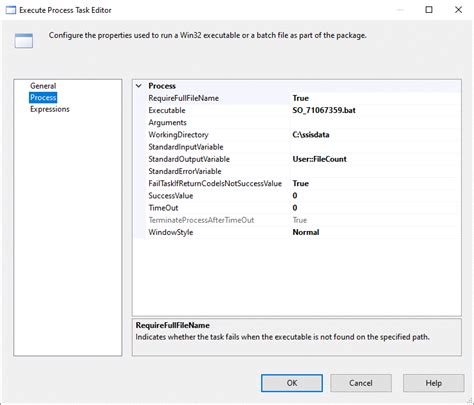 File Counter Expression In Ssis Using Execute Process Task Output Hot Sex Picture