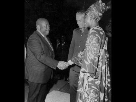 PHOTO FLASHBACK: Prime Minister of Lesotho, Chief Leabua Jonathan's visit to Jamaica, May 1974 ...
