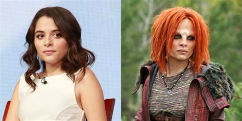 stephanie leonidas before and after make up as irisa in defiance tv series kickass women defiance