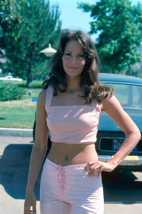 Dollsofthe1960s Jaclyn Smith Stands Next To The Car Her Character Drove On “charlies Angels