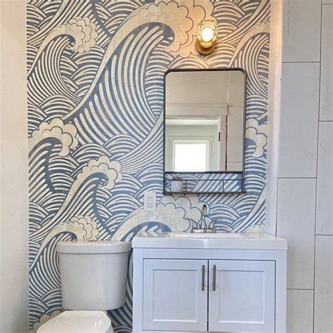 Stick On Wallpaper Bathroom