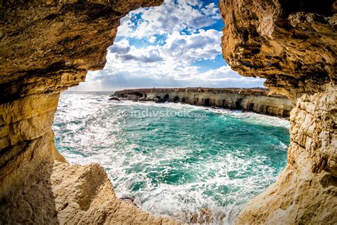 Sea Caves Near Ayia Napa Famagusta District Cyprus Signs Symbols