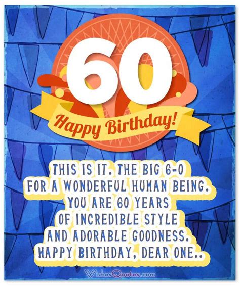 60th Birthday Wishes Unique Birthday Messages For A 60