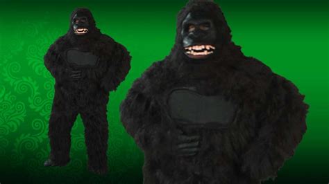 Adult Goin Ape Gorilla Costume