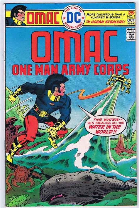 Omac 7 Fn 1975 Dc Comics Pee Wee Comics