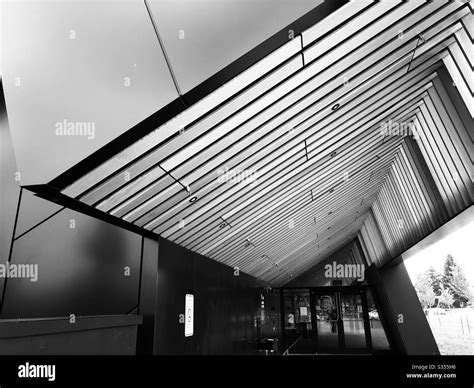 Modern Architectural Ceiling Roof And Skylights Stock Photo Alamy