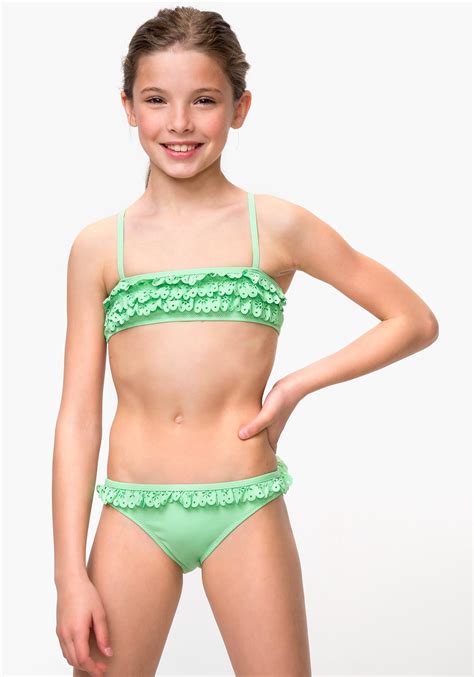 Comprar Bikini bandeau volantes TEX Aprovéchate de nuestros precios y