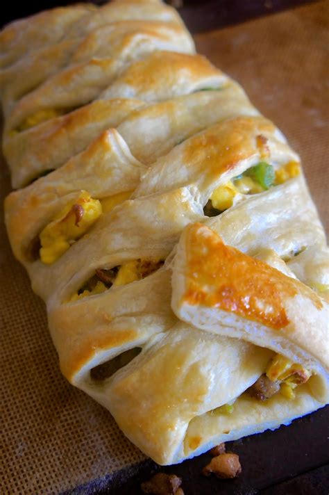 Savory Sweet And Satisfying Omelet Breakfast Strudel