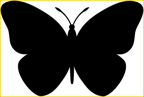 Clipart Butterfly Silhouette Picture 429331 Clipart Butterfly Silhouette