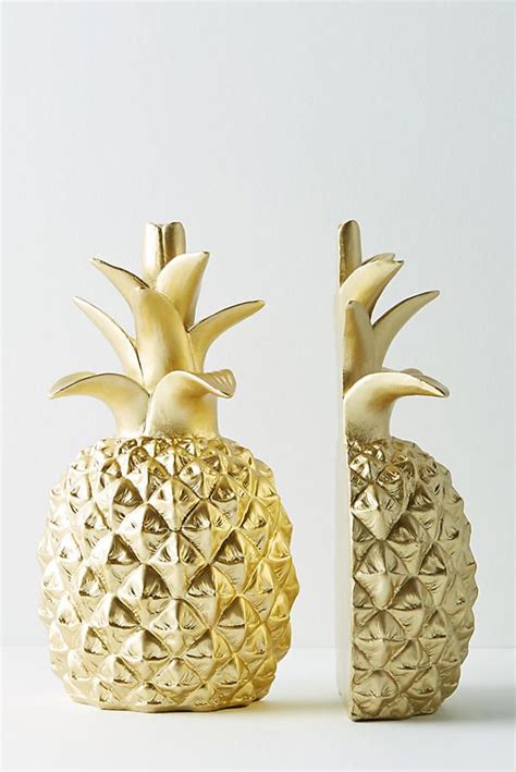 Pineapple Bookends Pineapple Bookends Pineapple Decor Ts