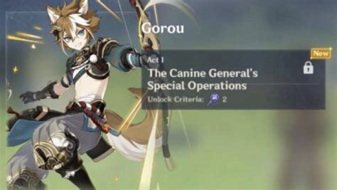 Genshin Impact Gorou Hangout Event Guide Rewards Achievements And