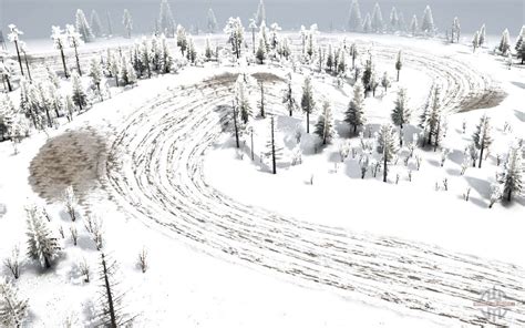 Snow Track Racing For Mudrunner