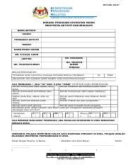 Borang permohonan kad perakuan nikah. Akuan Kesihatan Murid SPSK.doc - JPS\/SPK-UK\/07 ...