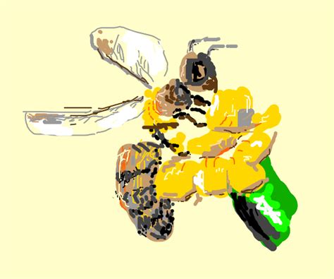 Bee Playing Drawception Drawception