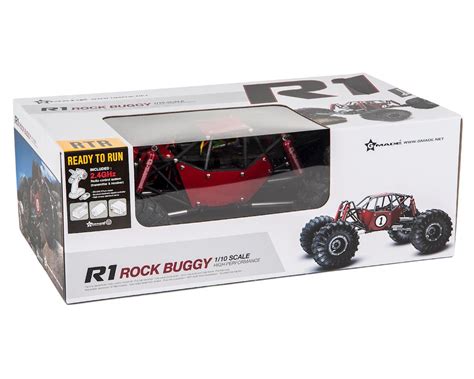 Gmade R1 110 Rtr Rock Crawler Buggy W24ghz Radio Red Gma51011