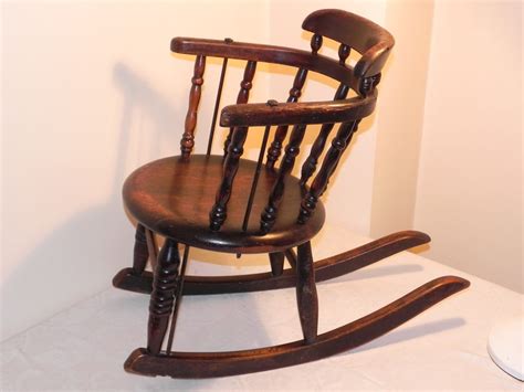 Find childs chairs from a vast selection of collectables. Small Victorian Childs Oak Rocking Chair - Antiques Atlas