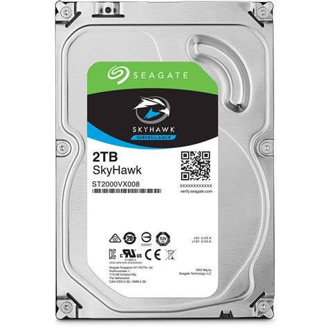 Seagate 2tb Skyhawk Surveillance Sata Iii 35 St2000vx015 Bandh