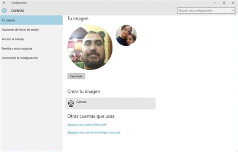 Guiá Como cambiar la foto de tu perfil en Windows 10