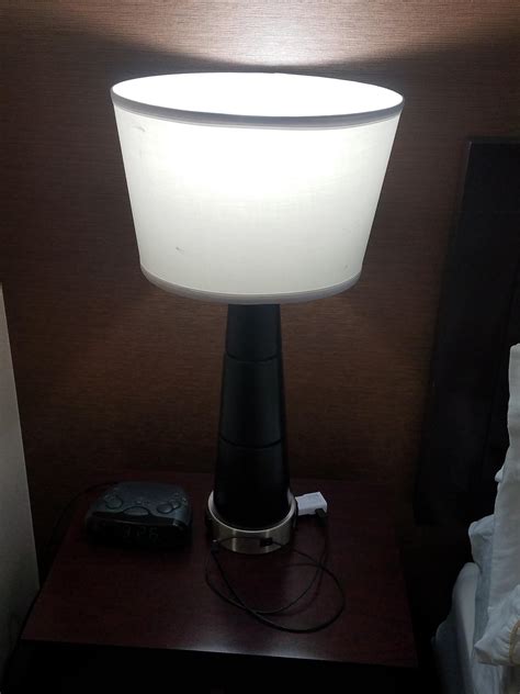 About 13% of these are lamp covers & shades, 0% are table lamps & reading lamps, and 45% are chandeliers & pendant lights. The lamp shades in my hotel room are upside down ...