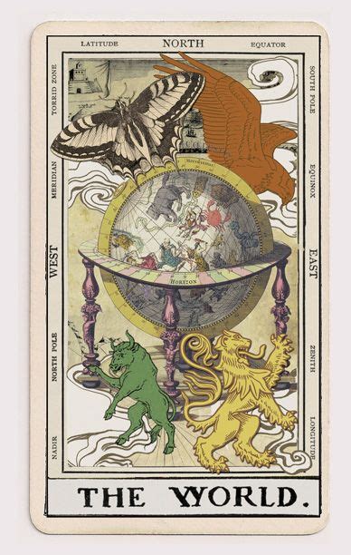 Where does tarot come from? 'The Mystique Ephemera Tarot' - Oatmontien . Illustration ...