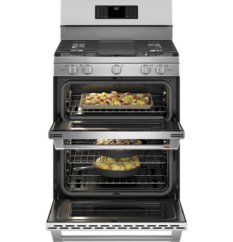 Café 30 Smart Free Standing Gas Double Oven Range With Convection