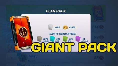 Fishing Clash Opening Giant Packs Clan Match Reward And Clan Hook Pack