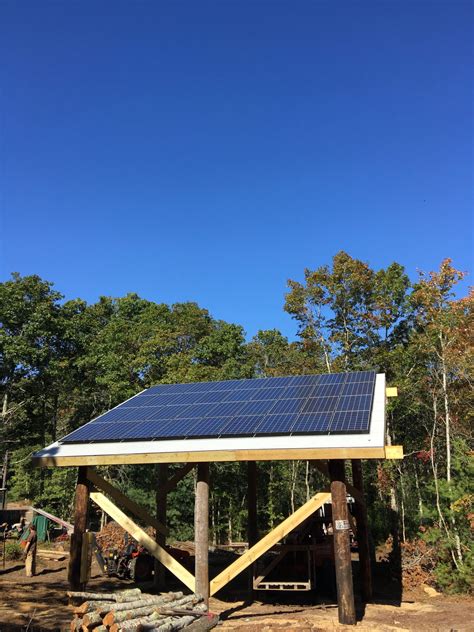 Solar Pole Barn And Solar Ground Mount Installations Cape Cod Cotuit Solar