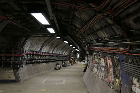 Photos Of The Disused Tunnels At Euston Station London Underground