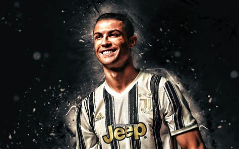 Download Wallpapers Cristiano Ronaldo New Uniform 2020 Juventus Fc