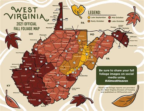 Our Official Fall 2021 Bucket List Almost Heaven West Virginia