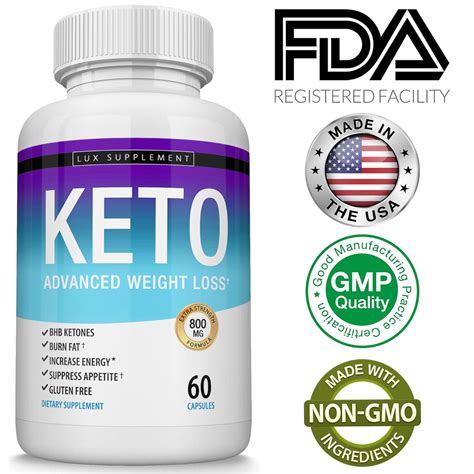 Keto Pills Advanced Weight Loss Bhb Salt Natural Ketosis Fat Burner Using Ketone
