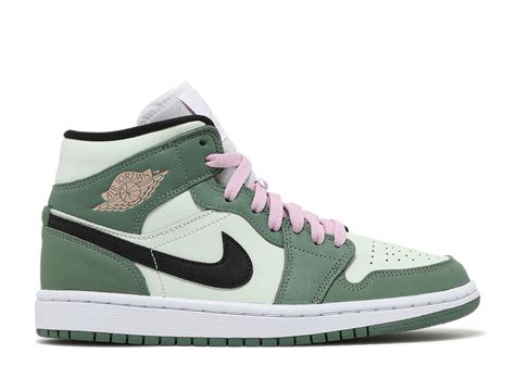 Wmns Air Jordan 1 Mid Se Dutch Green Air Jordan Cz0774 300