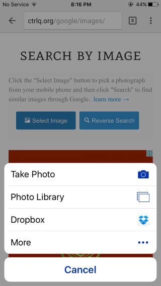 Google image search on chrome for ios depending on your phone, chrome also supports a reverse image search workaround. How To Do A Reverse Google Image Search On Your Phone | Guruslodge - Internet forum for ...