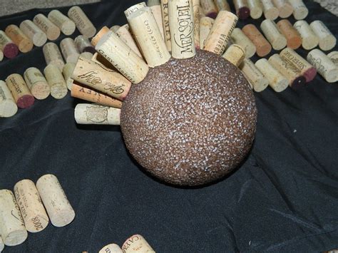 Diy Decorative Cork Ball Tutorial Archaichocolate