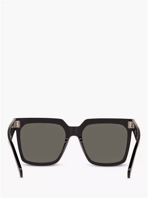 Celine Cl4055in Womens Square Sunglasses Black At John Lewis And Partners